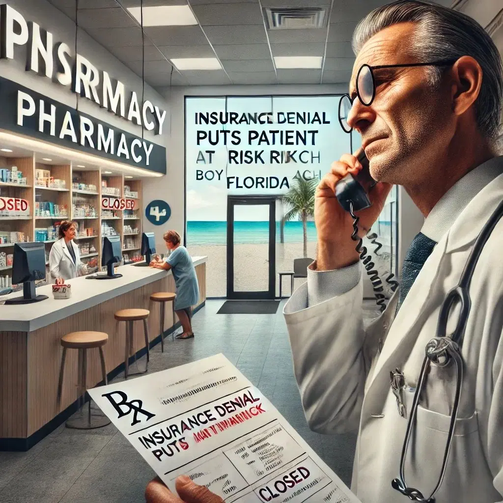 Insurance Denial Puts Boynton Beach Patient at Risk After DVT