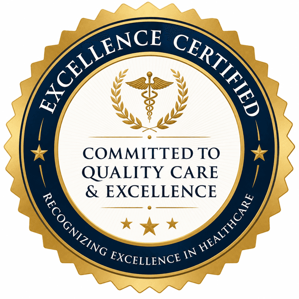 PBCMMG Excellence Certified — Recognizing Excellence in Healthcare